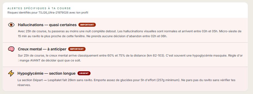 Hallucinations, creux mental, hypoglycémie.